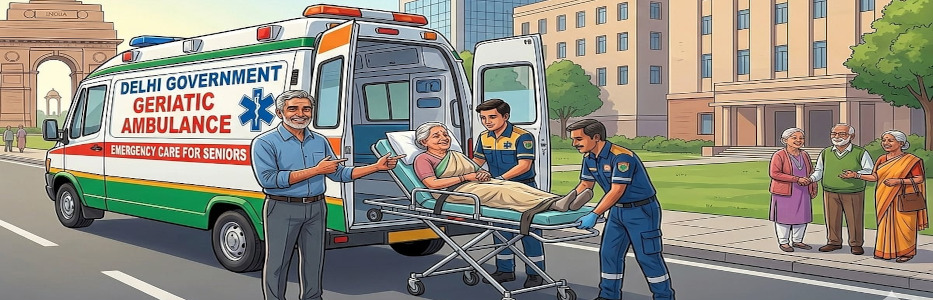 Govt launches geriatric ambulances for emergency medical care for seniors