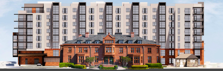 Innovative design for proposed new retirement community in city